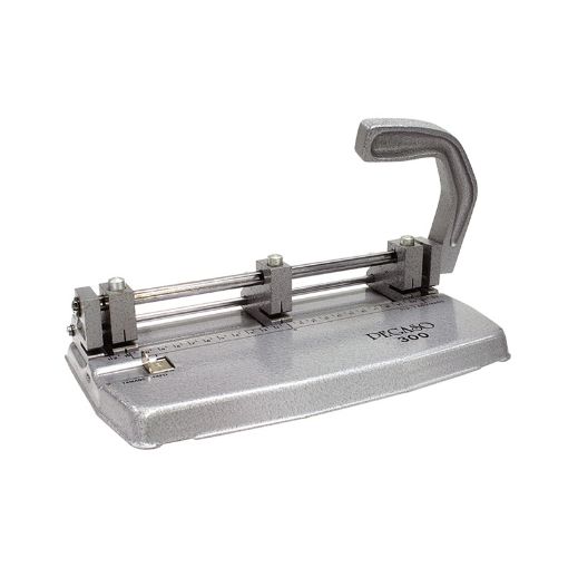 Imagen de PERFORADORA METAL 3 ORIFICIOS 30HJS USO PESADO CON PALANCA