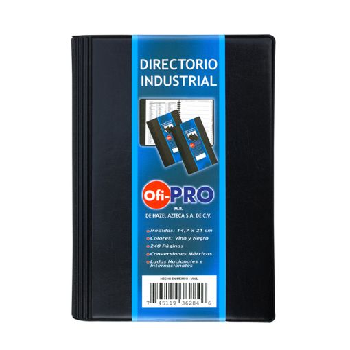 Imagen de DIRECTORIO NEGRO MEDIANO INDUSTRIAL