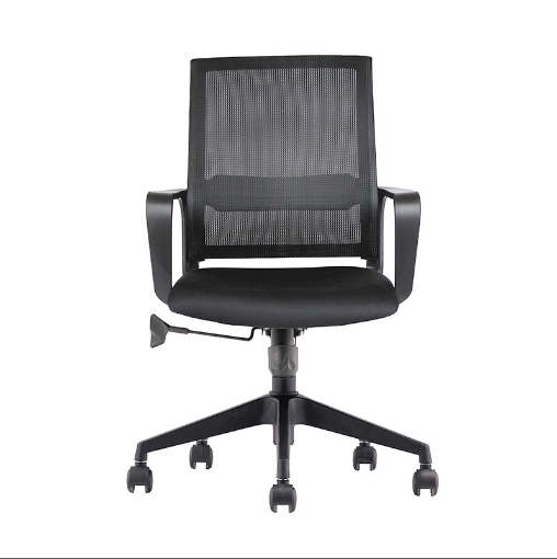 Imagen de SILLON EJECUTIVO RESPALDO MEDIO MALLA NEGRO SLING