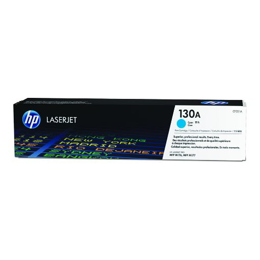 Imagen de TONER LASER HP 130A CYAN CF351A