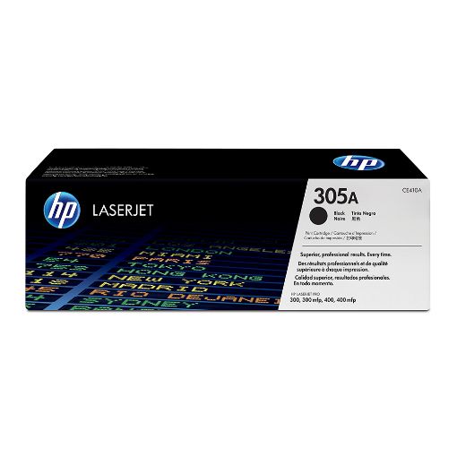Imagen de TONER LASER HP 305A NEGRO CE410A
