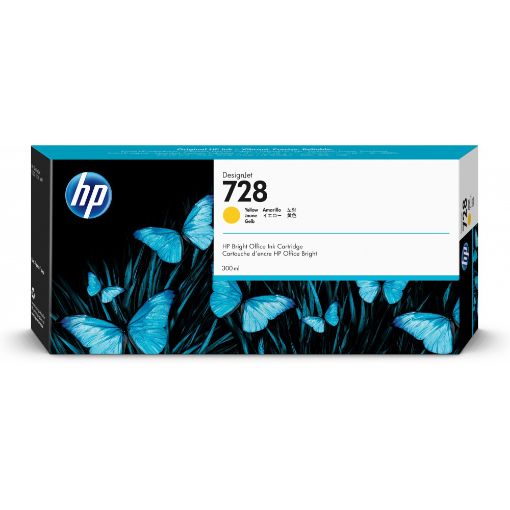 Imagen de CARTUCHO DE TINTA HP 728 AMARILLO F9K15A