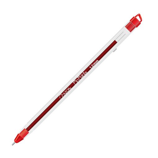 Imagen de BOLIGRAFO MEDIANO ROJO PINPOINT BARRIL TRANSP