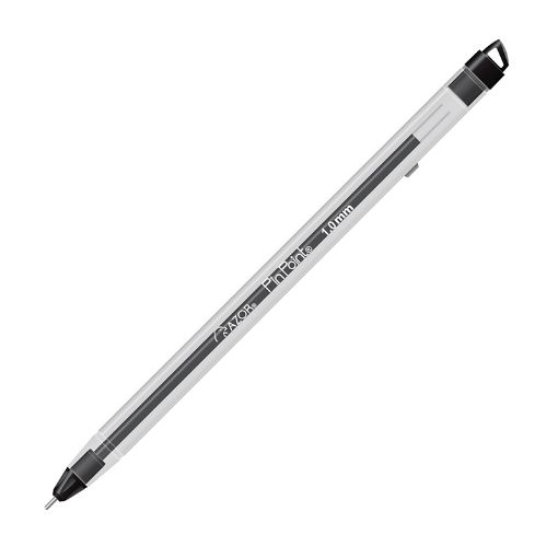 Imagen de BOLIGRAFO MEDIANO NEGRO PINPOINT BARRIL TRANSP