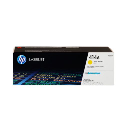 Imagen de TONER LASER HP 414A AMARILLO W2022A