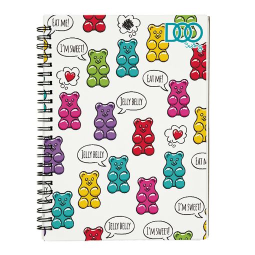 Imagen de CUADERNO PROFESIONAL 100H C-7 DOO SMARTY MIX