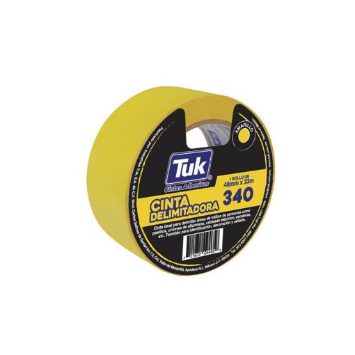 Imagen de CINTA DELIMITADORA 340 48X33M AMARILLO TUK