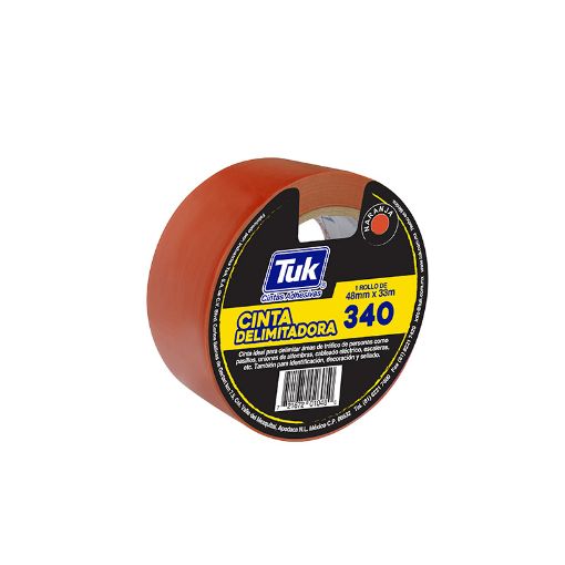 Imagen de CINTA DELIMITADORA DE AREA 340 .48X33M NARANJA