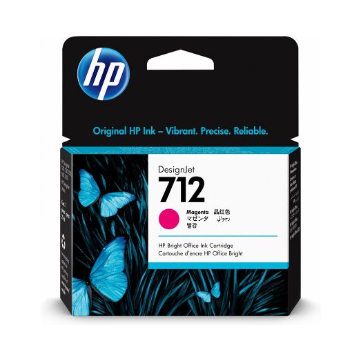Imagen de CARTUCHO DE TINTA HP 712 MAGENTA 3ED68A
