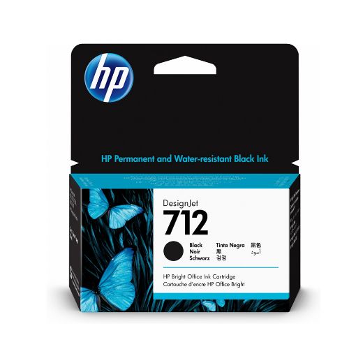 Imagen de CARTUCHO DE TINTA HP 712 NEGRO 3ED70A