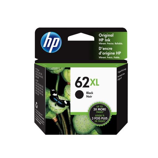 Imagen de CARTUCHO DE TINTA HP 62XL NEGRO ORIGINAL