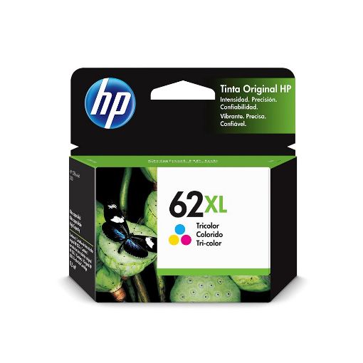 Imagen de CARTUCHO DE TINTA HP 62XL TRICOLOR C2P07AL