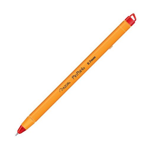 Imagen de BOLIGRAFO FINO ROJO PIN POINT BARRIL AMARILLO