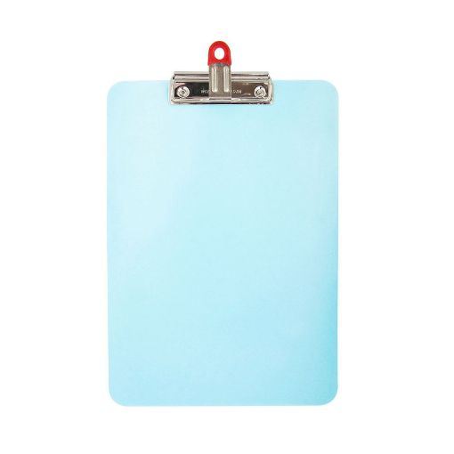 Imagen de TABLA ACRILICO CARTA AZUL CON CLIP SABLON