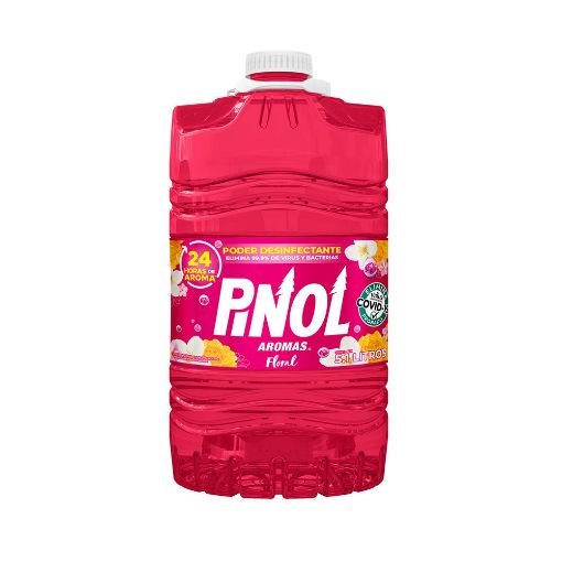 Imagen de LIMPIADOR PINOL AROMAS FLORAL 5.1 LTS