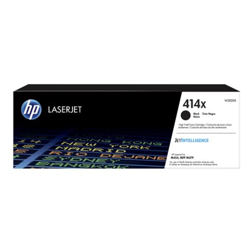 Imagen de TONER LASER HP 414X NEGRO W2020X