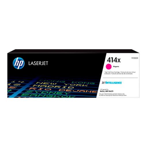 Imagen de TONER LASER HP 414X MAGENTA W2023X