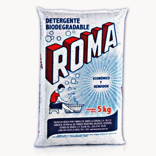 Imagen de DETERGENTE BIODEGRADABLE EN POLVO ROMA 5KG