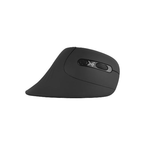 Imagen de MOUSE INALAMBRICO ERGONOMICO VERTICAL SNOUSE NEGRO