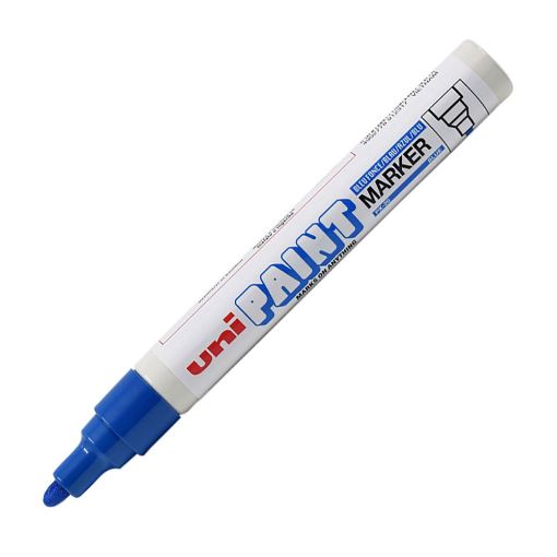 Imagen de MARCADOR PERMANENTE UNI PAINT MARKER AZUL PX-20