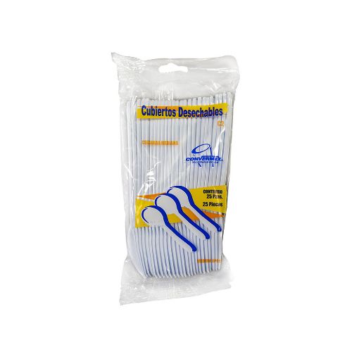 Imagen de CUCHARA PASTELERA CONVERMEX BOLSA CON 25 PIEZAS