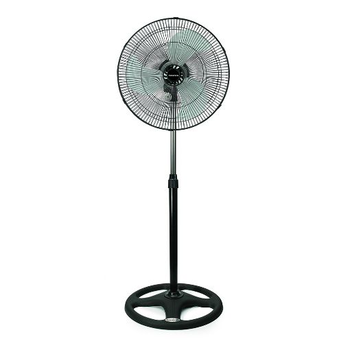 Imagen de VENTILADOR DE PEDESTAL 18 MARTE III, 3 EN 1 ASPAS-REJILLAS METALICAS, NEGRO