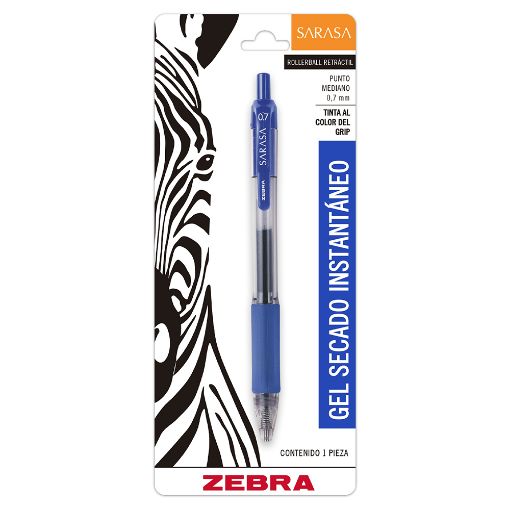 Imagen de BOLIGRAFO MEDIANO GEL AZUL SARASA BLT