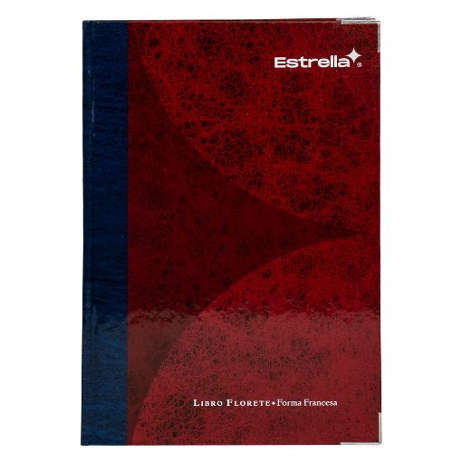 Imagen de LIBRO FLORETE RAYAS 144HJS FORMA FRANCESA
