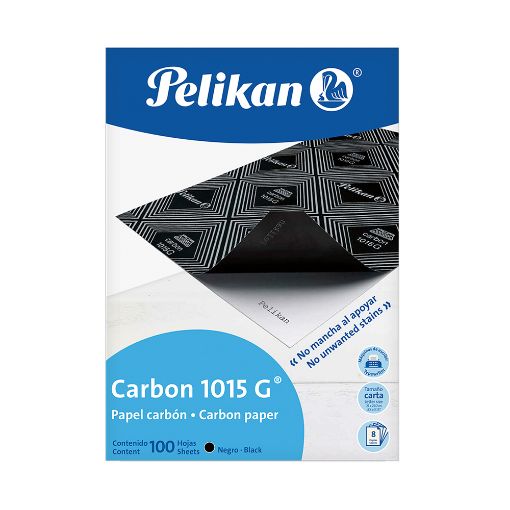 Imagen de PAPEL CARBON PARA MAQUINA 1015G CARTA NEGRO 100HJS