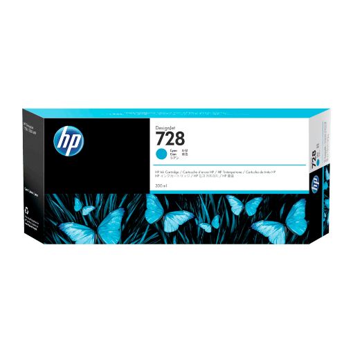 Imagen de CARTUCHO DE TINTA HP 728 CYAN F9K17A